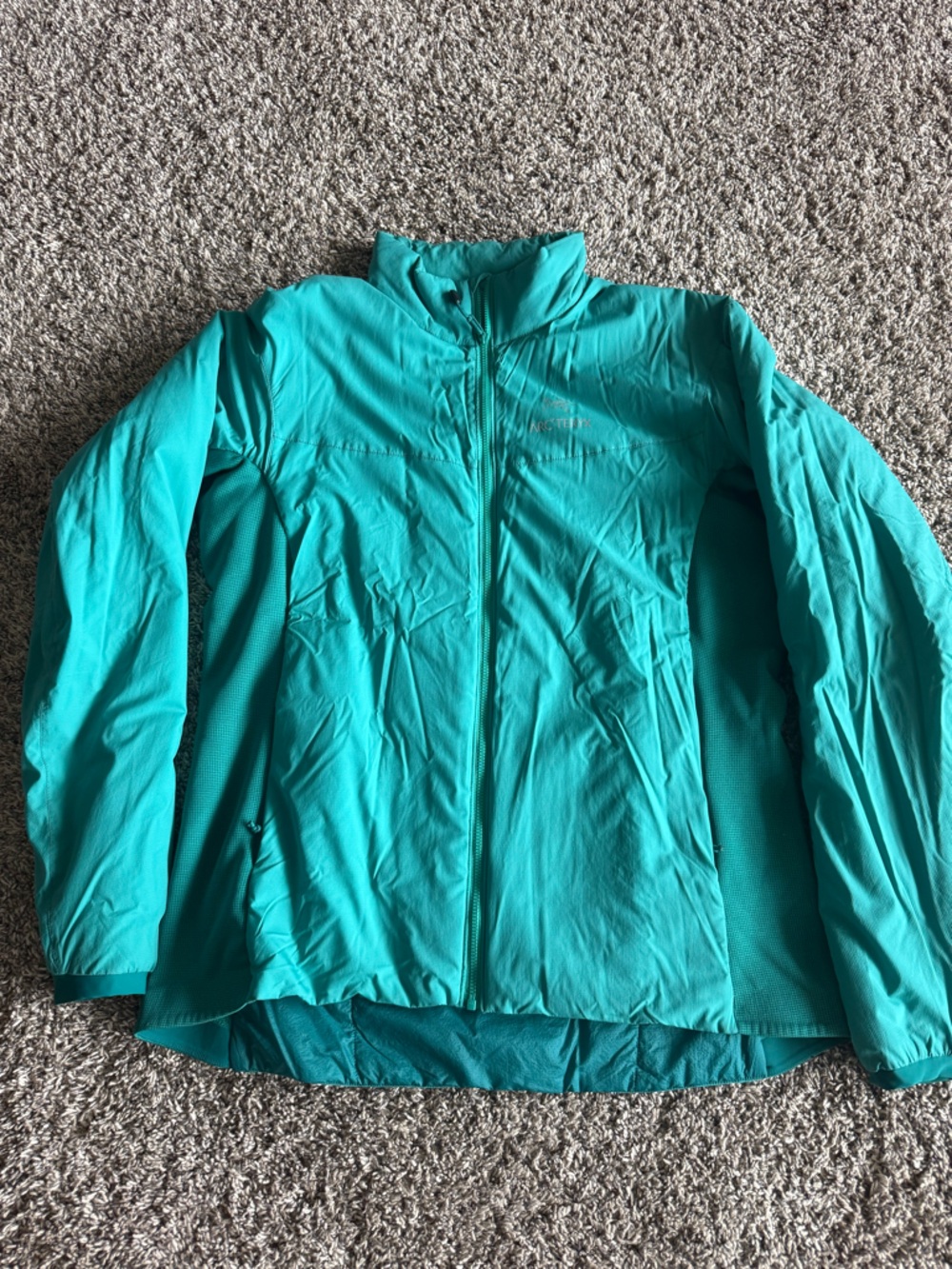 Arcteryx Teal Lightweight Zip-Up Jacket